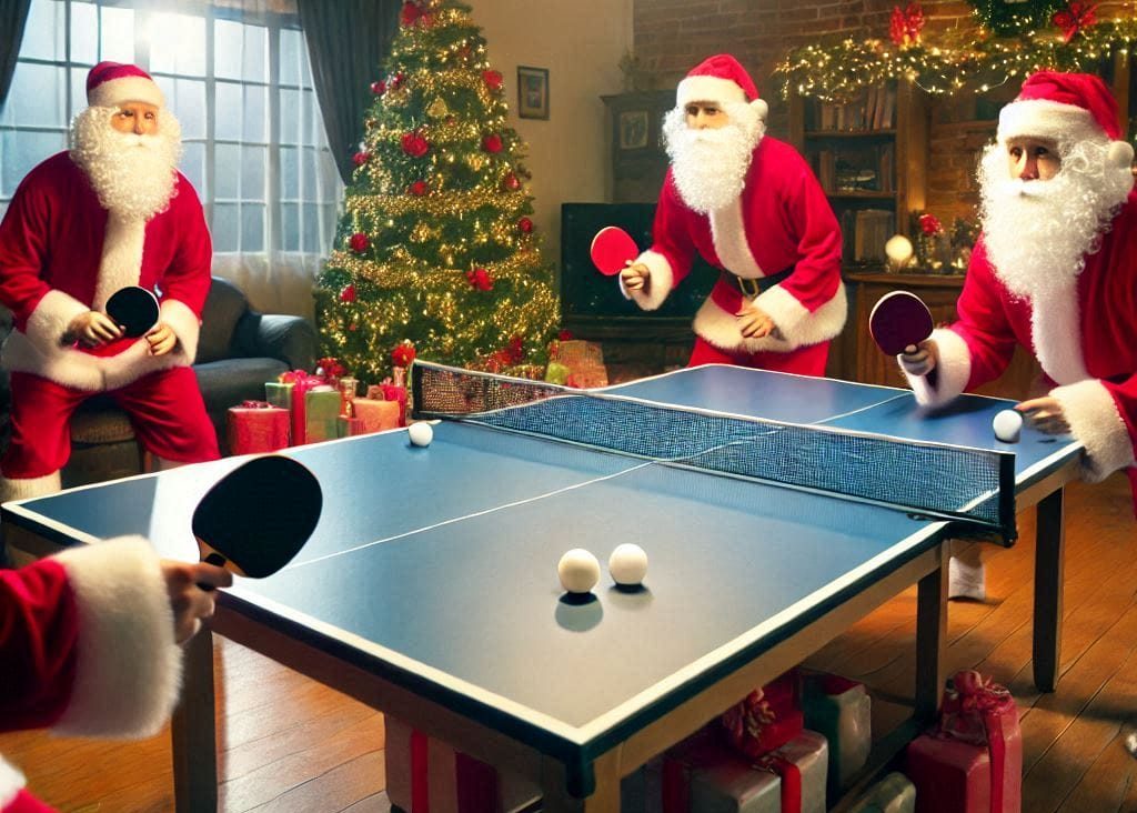 CTT Saint-Avold, Match entre pères Noël.