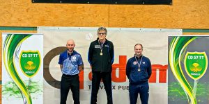 Tennis de table CTT Saint-Avold Championnat de Moselle Vétérans St Jean Kourtzerode