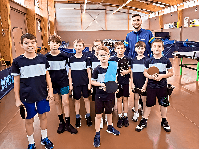 Tennis de table CTT Saint-Avold Trophée Poussins-Benjamins