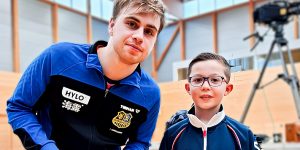 Tennis de table Arthur Mistler - Truls Moregardh