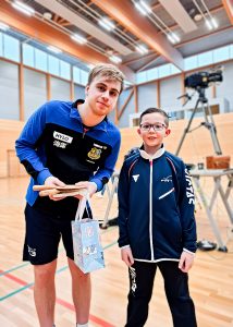 Tennis de table Arthur Mistler - Truls Moregardh