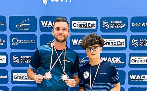 Tennis de table CTT Saint-Avold Championnats du Grand-Est 2025