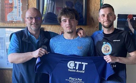 CTT Saint-Avold Emmanuel Lesch, Henri Bonnefois et Quentin Heim.