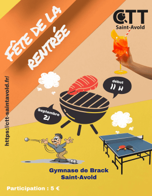 CTT Saint-Avold Fête de la rentrée