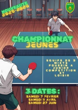 CTT Saint-Avold Championnat jeunes